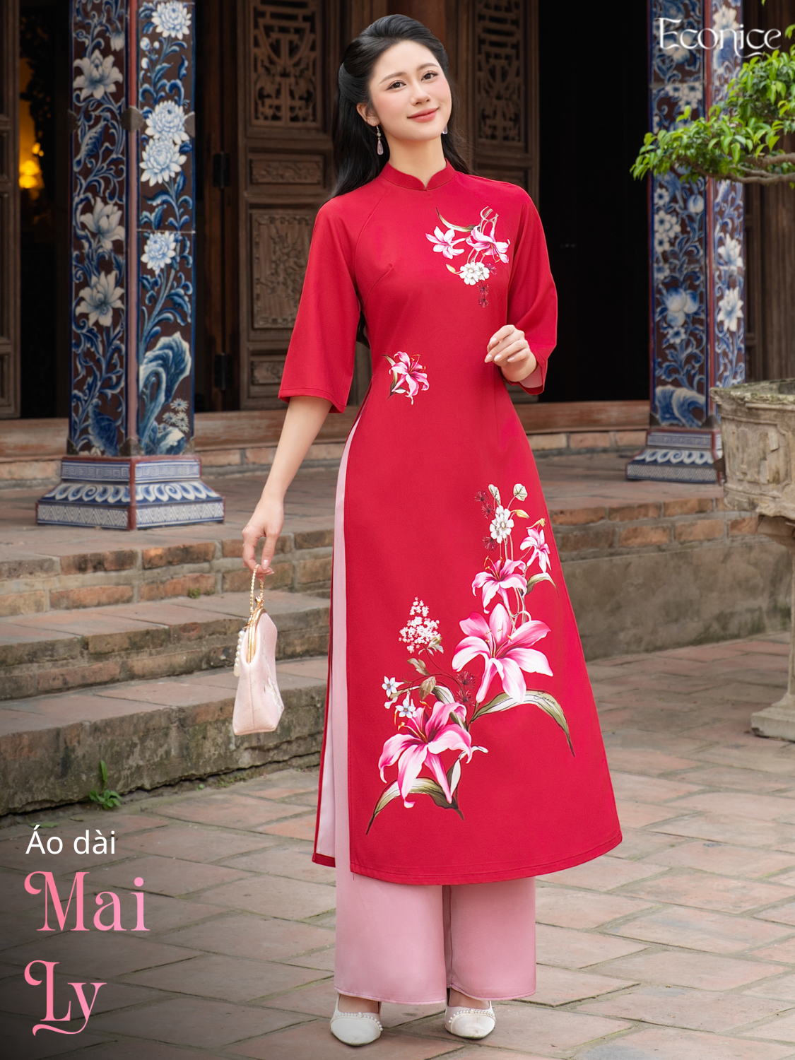 Mai Lyの女性用モダンアオザイセット