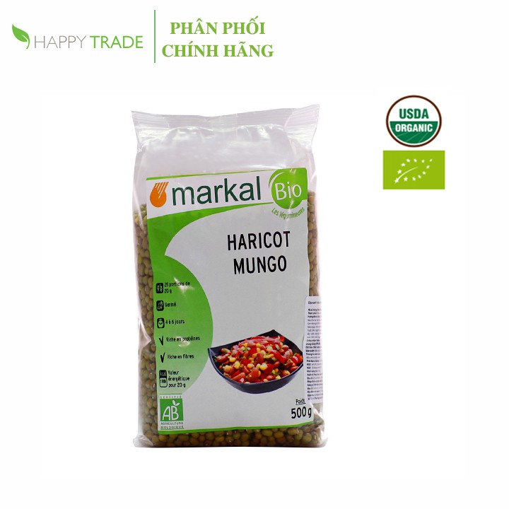 有機ムング豆 500g Markal