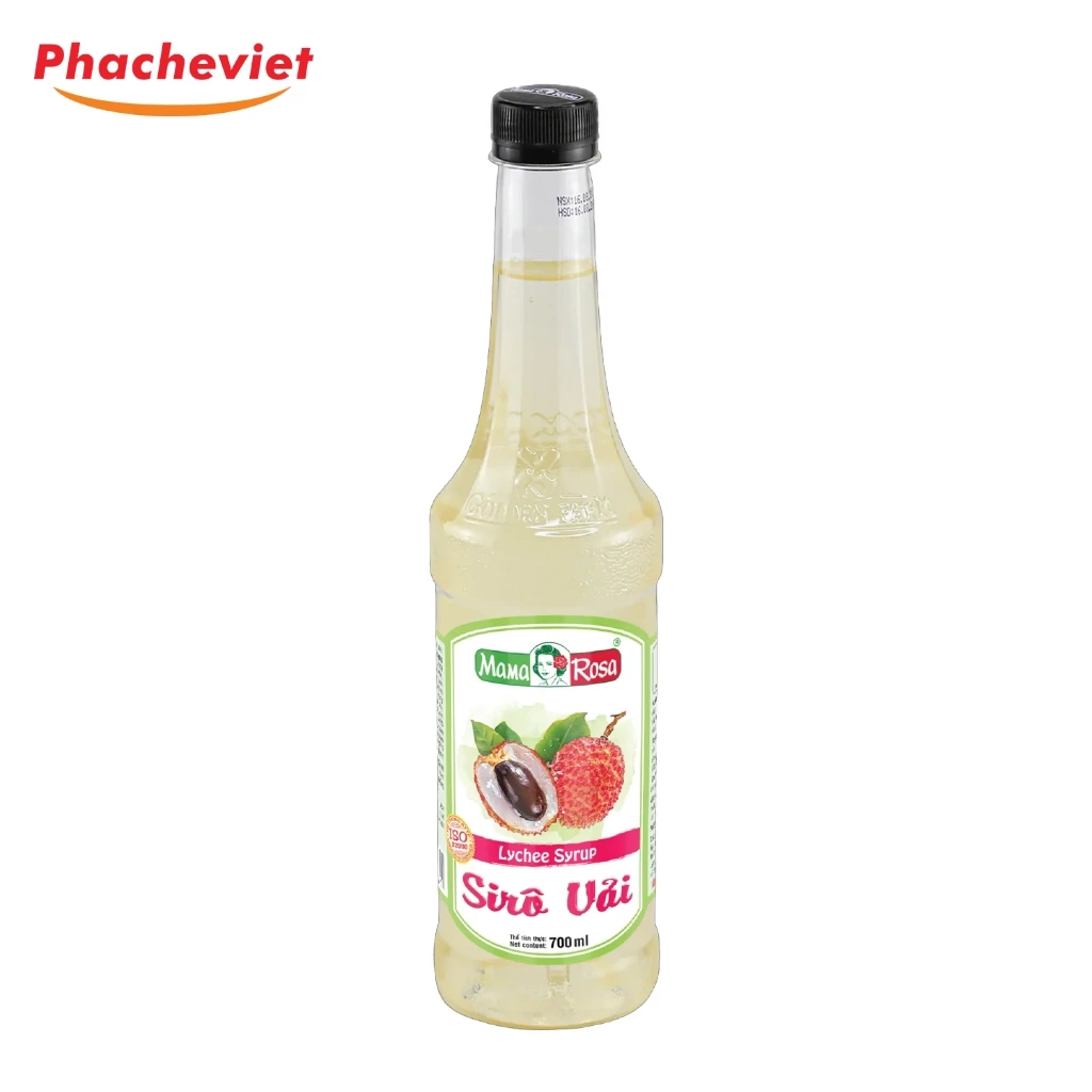 ライチ風味シロップ ママローザ 700ml ゴールデンファーム
