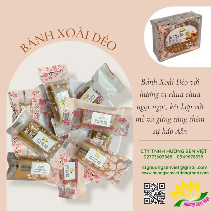 マンゴーのロールケーキ 100g Huoung Sen Viet