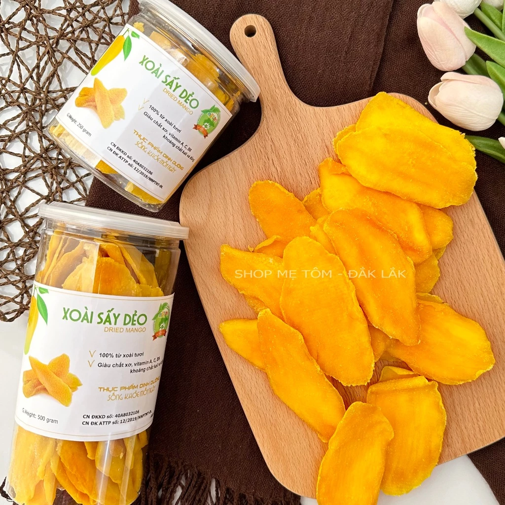 メー・トム商店の絶品！500g 甘酸っぱいソフトドライマンゴー