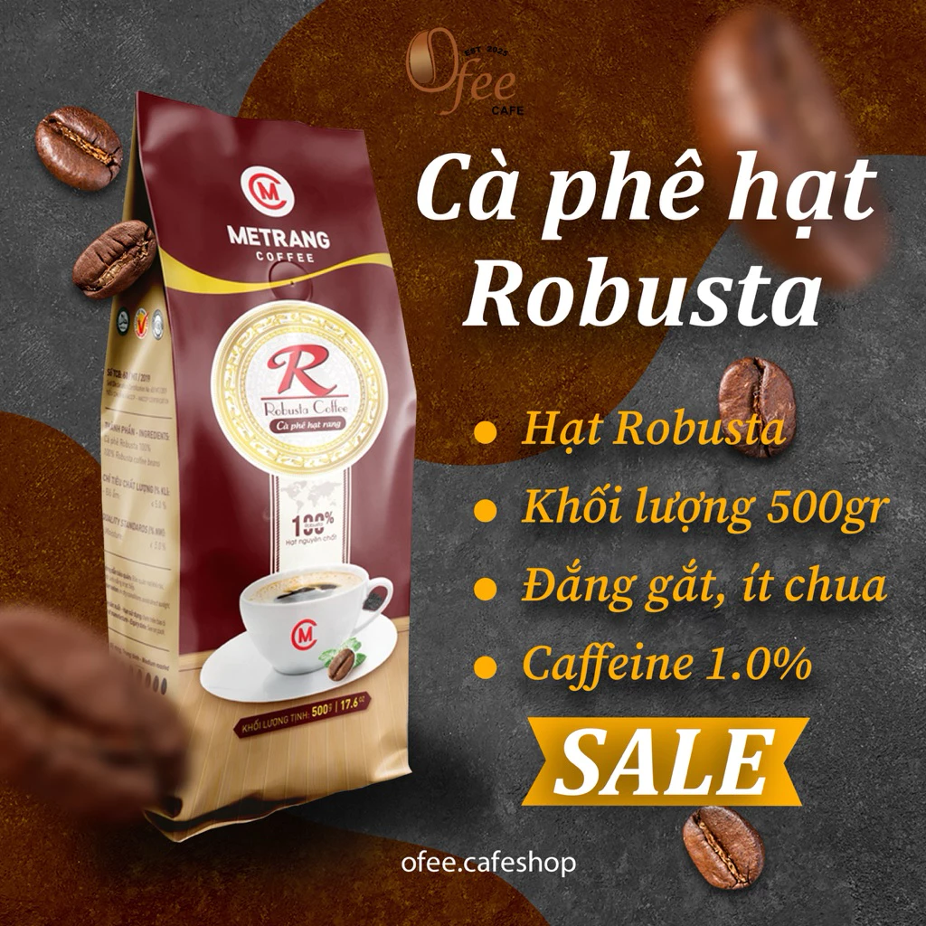 メーチャン ロブスタコーヒー豆 (生豆) 500g - 挽き加工無料