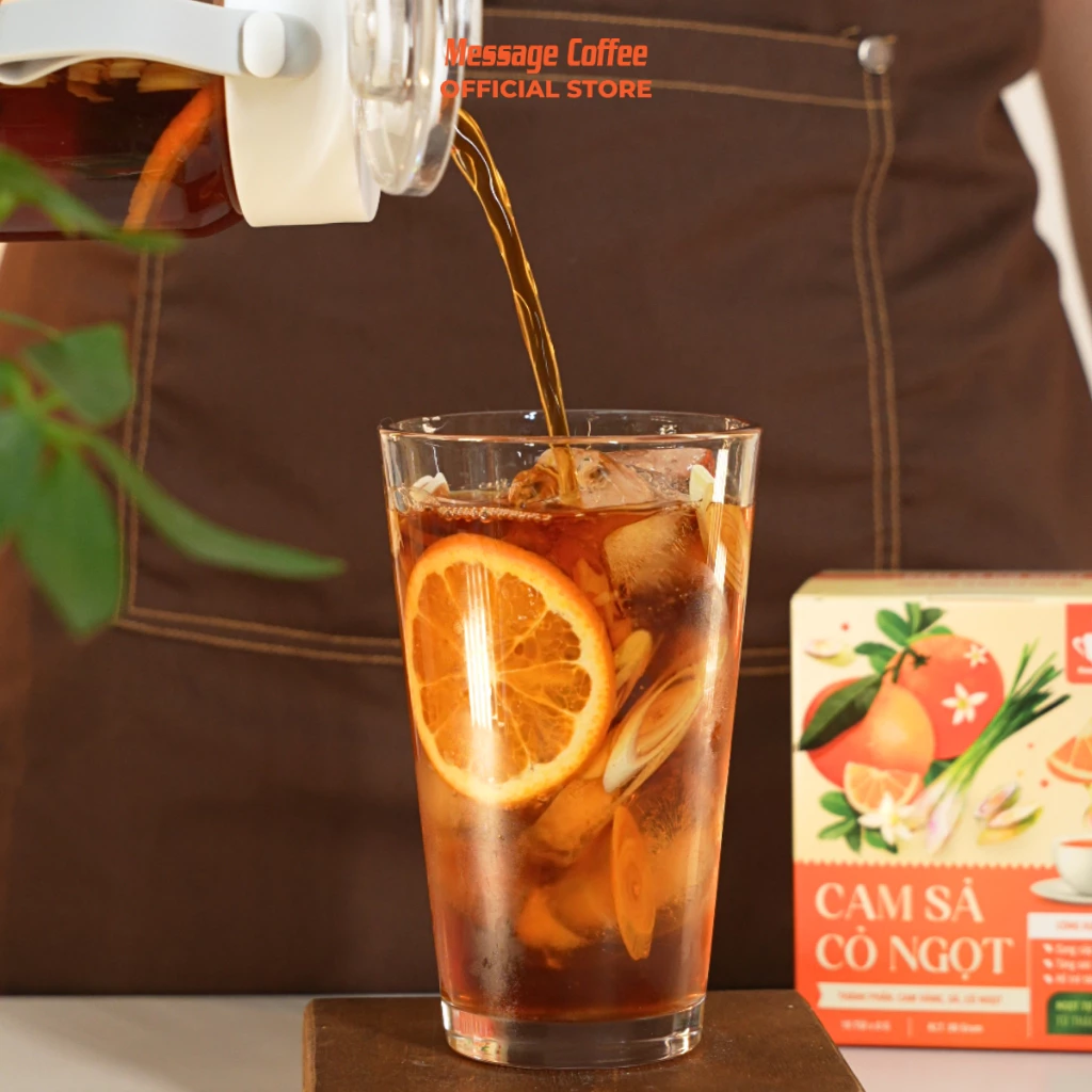 Message Coffee | カウダット産アラビカ コールドブリュー フィルターバッグ (オレンジ・レモングラス・ステビアMIX) – 1ステップ簡単抽出