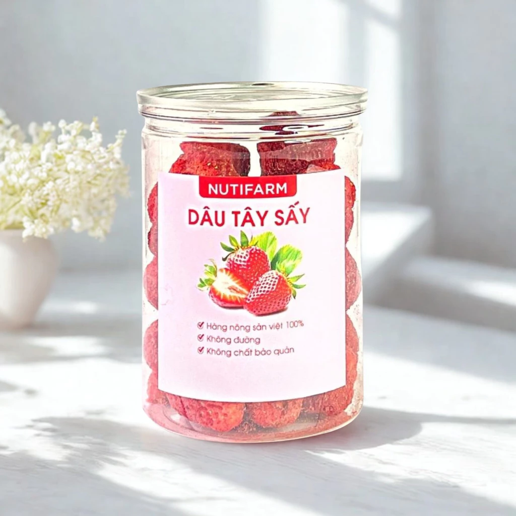 MIDIFARM ダラット産 フリーズドライいちご 砂糖不使用 150g
