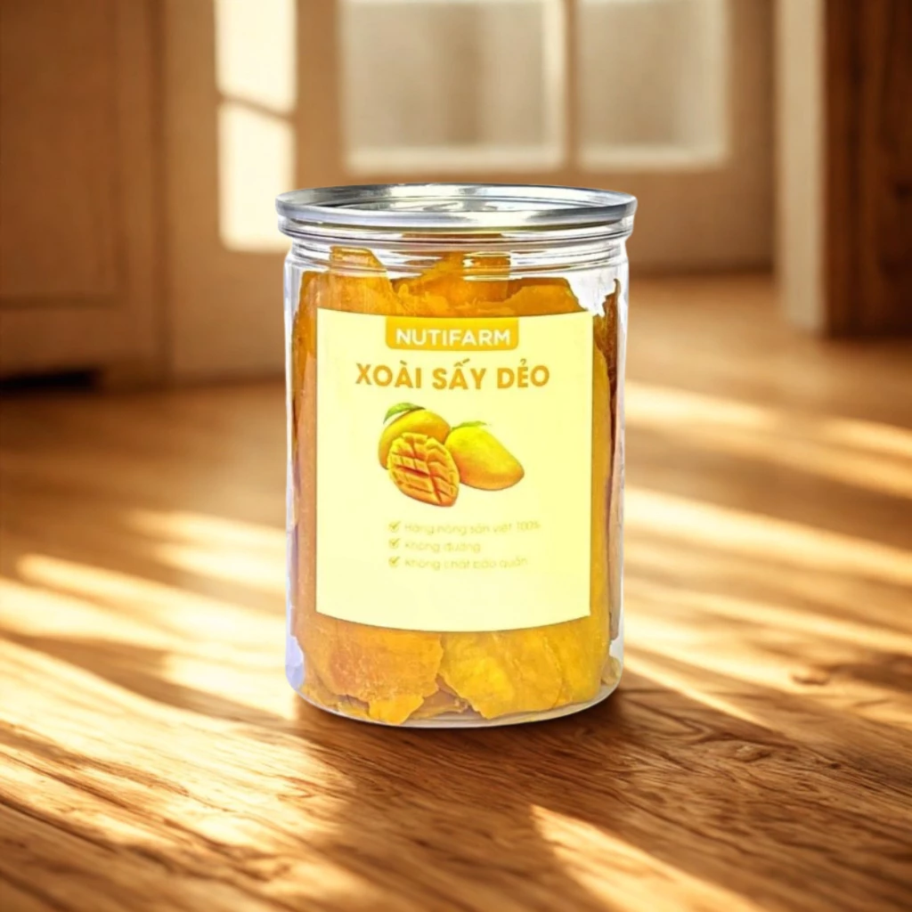 MIDIFARM ダラット特産 ピリ辛塩入りソフトドライマンゴー 400g