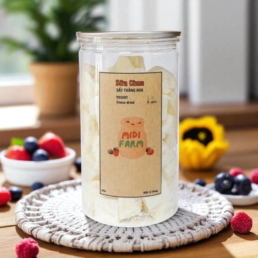 MIDIFARM ベビー用フリーズドライヨーグルト チーズ風味 180g