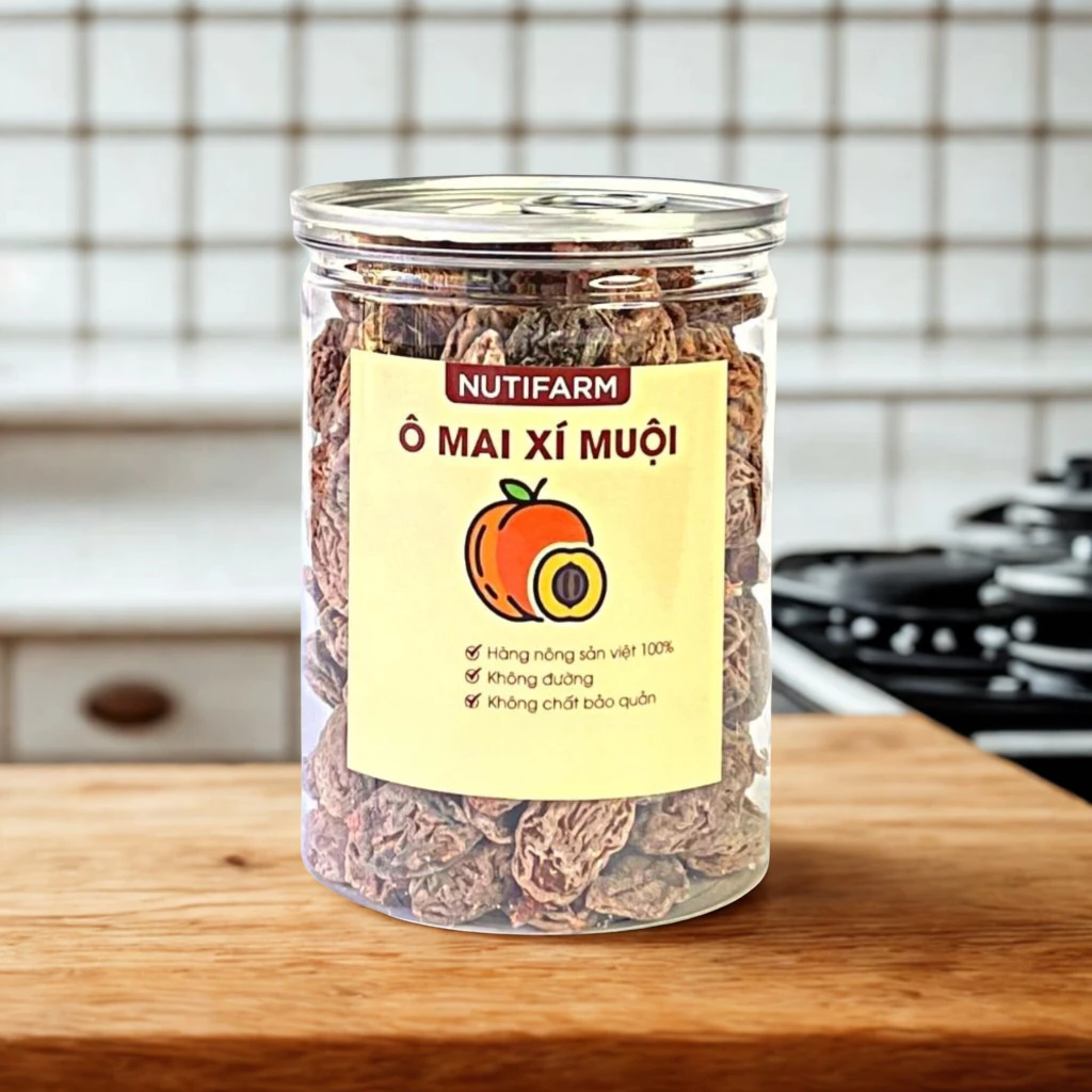 MIDIFARM 種なし梅ドライフルーツ（オーマイ）250g | 甘酸っぱいダラットの伝統おやつ