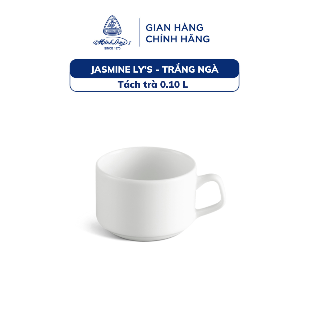 磁器ティーマグカップ 0.10L Jasmine Ly's - Trang Nga Minh Long