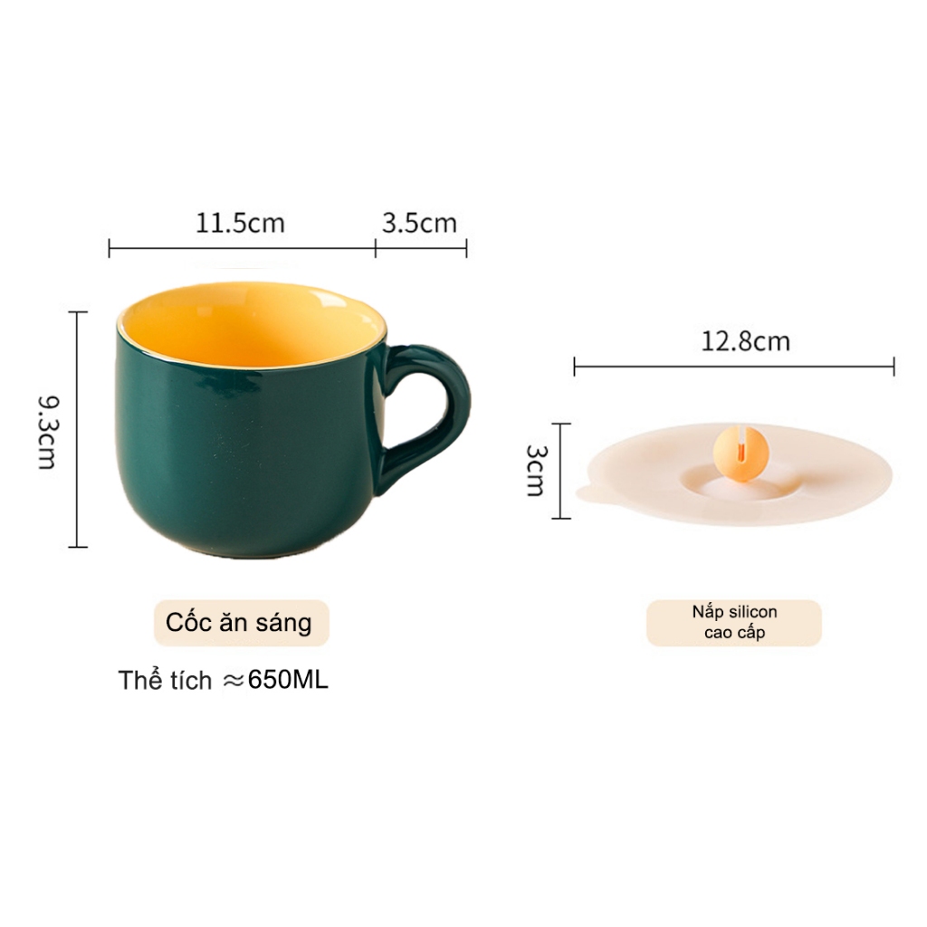 ミニコージー ベーシックカラー マグカップ 大容量耐熱取っ手付 650ml Mini.Cozy