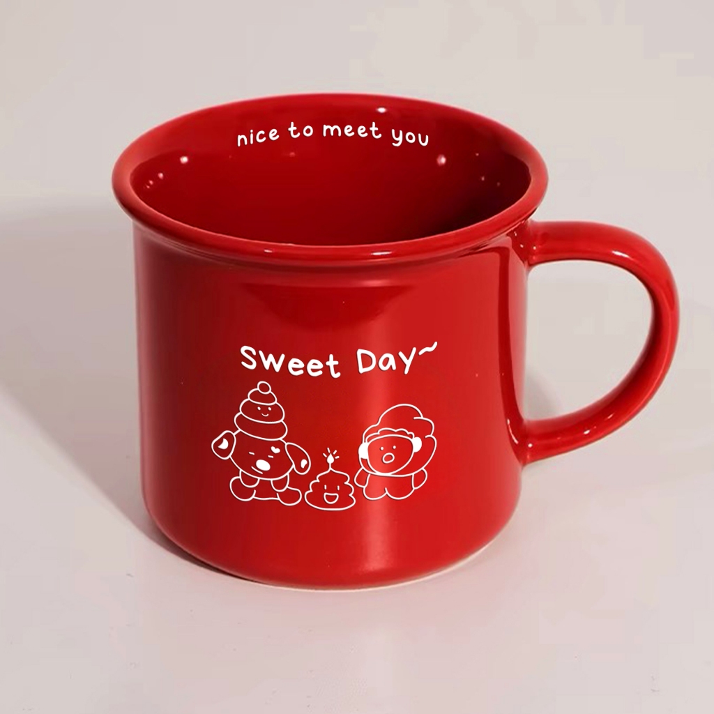 ミニコージー スウィートデイ ペットマグカップ 可愛い犬猫デザイン 300ml Mini.Cozy
