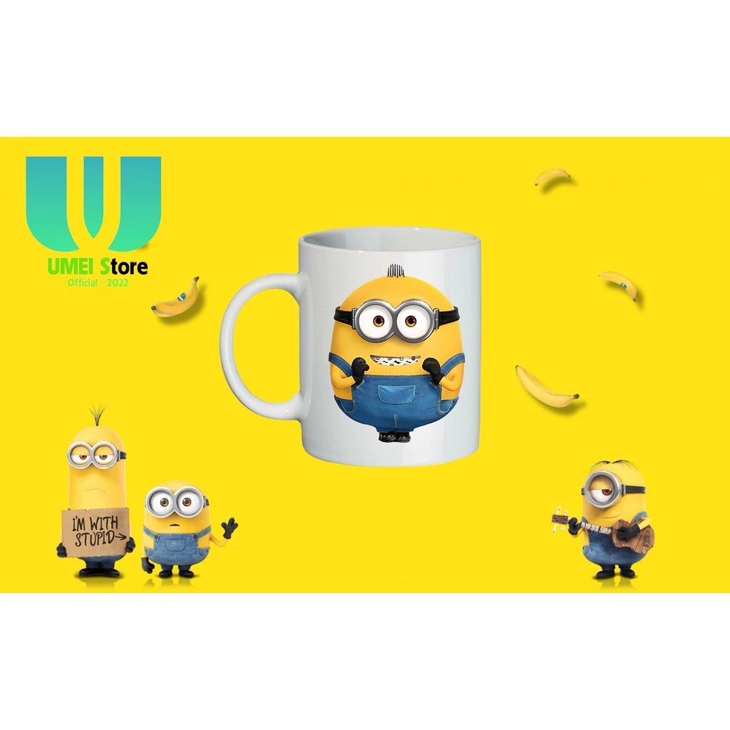 ミニオン オットー セラミックマグカップ - 公式ファン向け、ホーロー加工、日常使い&ギフトに最適