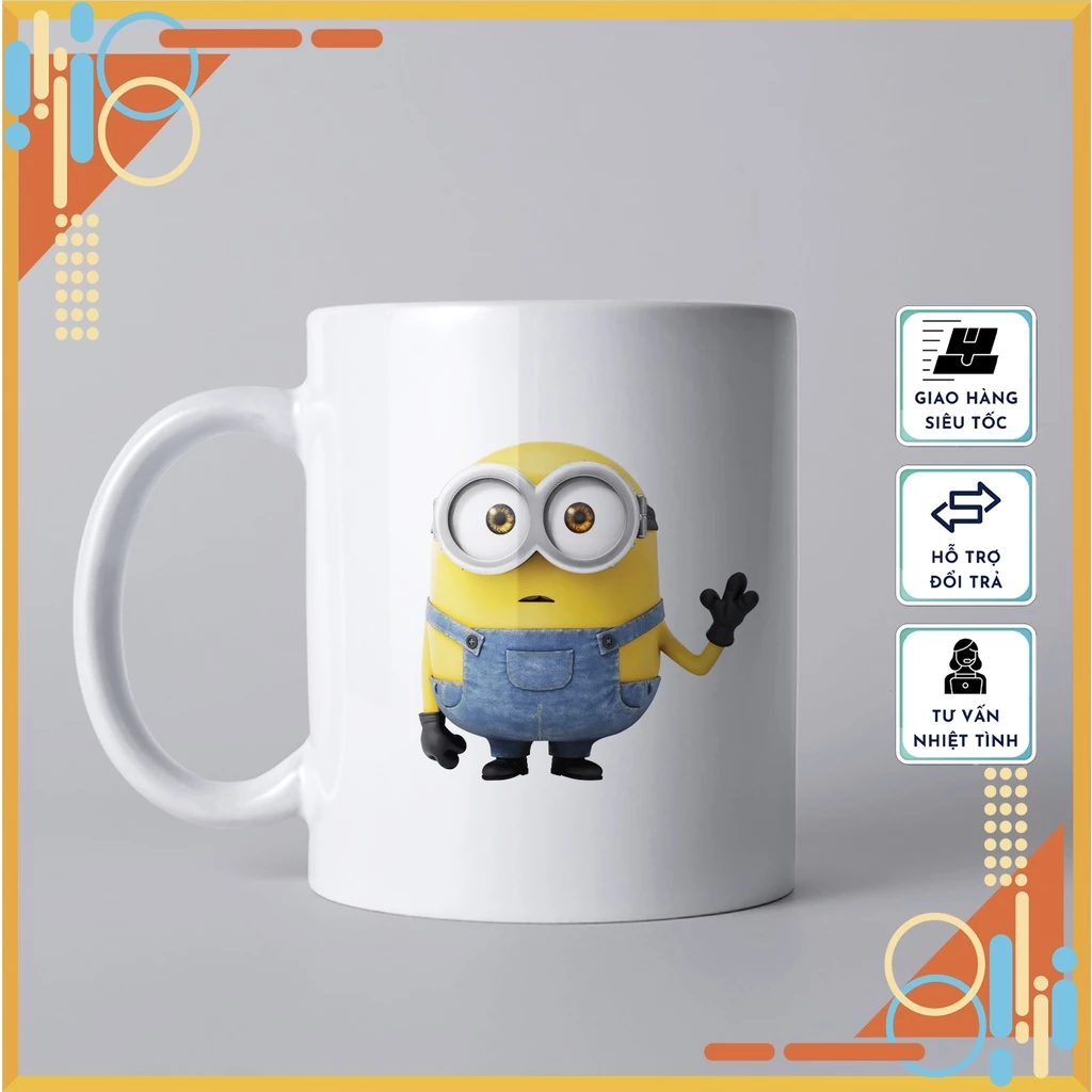 ミニオンズ限定デザイン マグカップ 09 - 高品質セラミック製 | ギフト・普段使いに最適