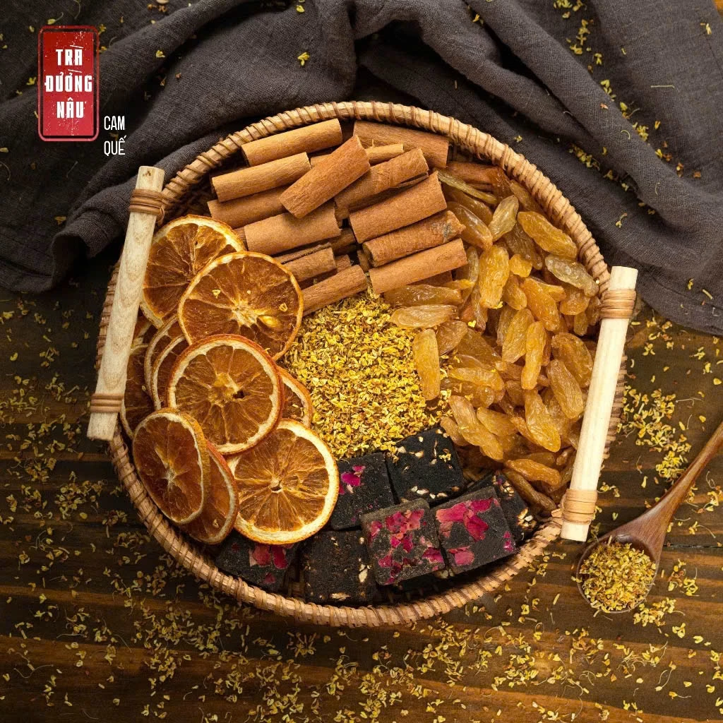 Mộc Trà Organic 黒糖オレンジシナモンティー 20包セット - 温活・月経痛緩和・リラックス