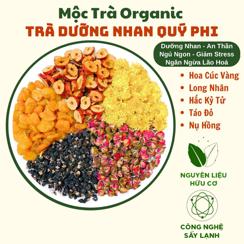 Mộc Trà Organic 貴妃美肌茶 40包セット – アンチエイジング、安眠、美肌、ストレス軽減