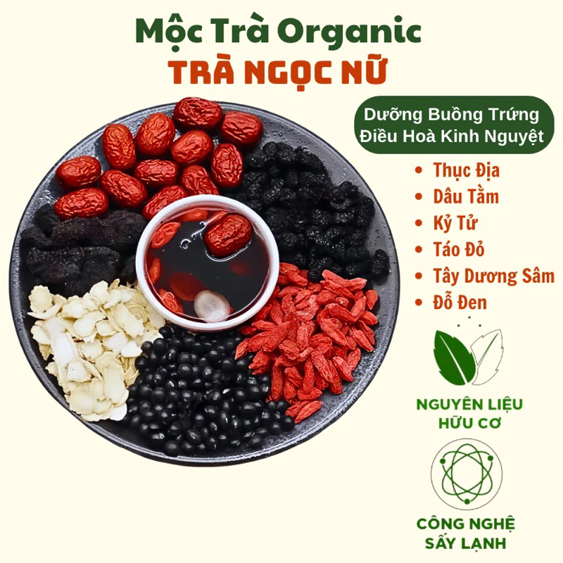 モック・チャー オーガニック 玉女茶 30包セット - 女性の卵巣ケア＆生理周期調整に