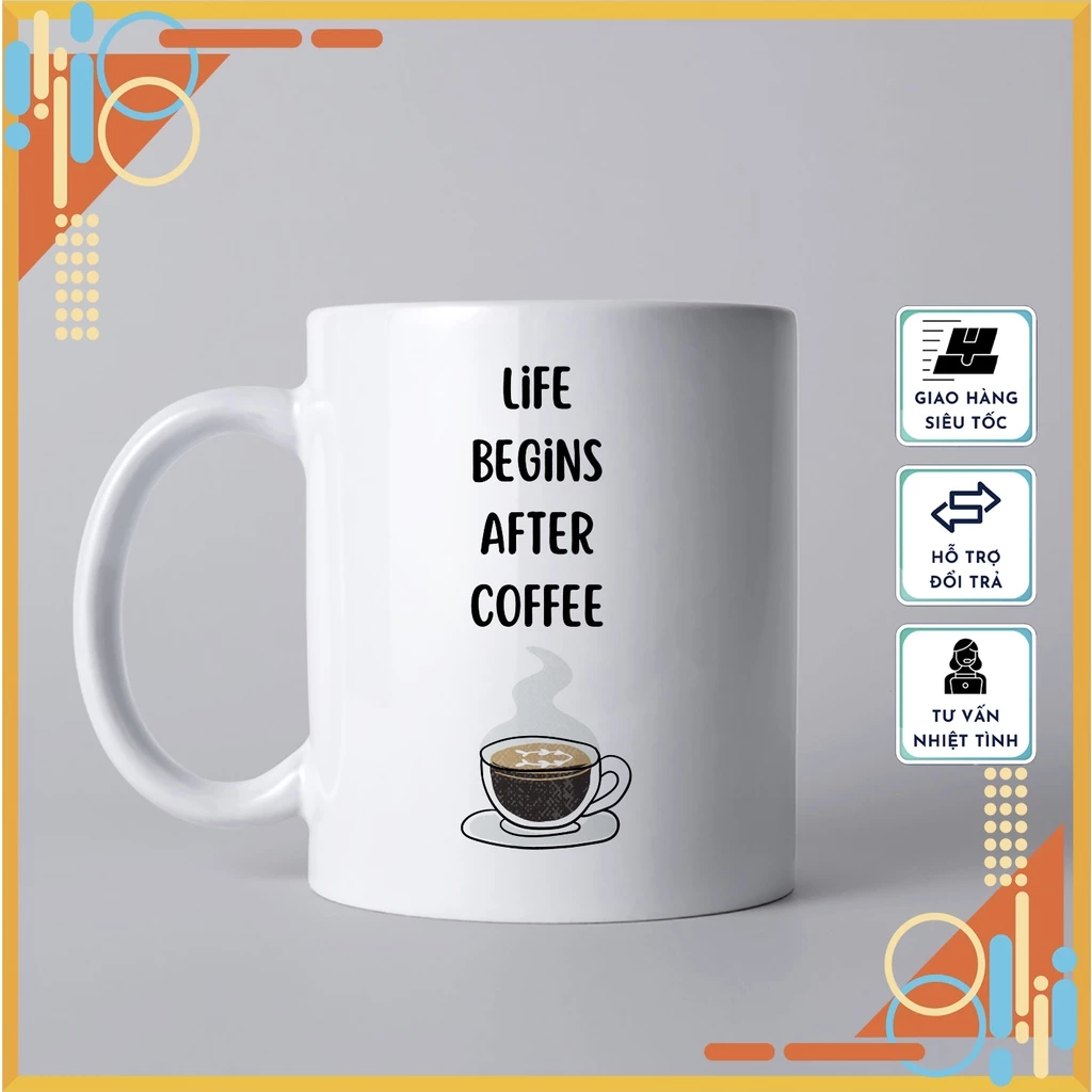 モデル15 - オリジナルデザイン名入れマグカップ：プレゼント・普段使いに最適なセラミック製コーヒーカップ