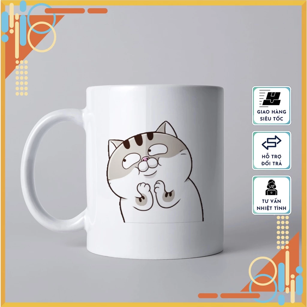 「モデル26」アミちゃんぽっこりお腹マグカップ – 可愛い陶器製カップ【ギフトにも】