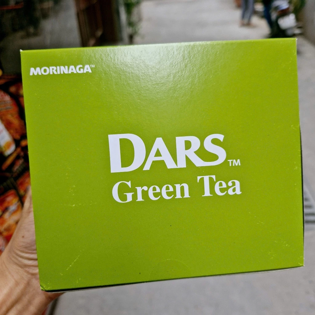 森永ダース 抹茶チョコレート 420g (10本入) - 日本の高級抹茶チョコ