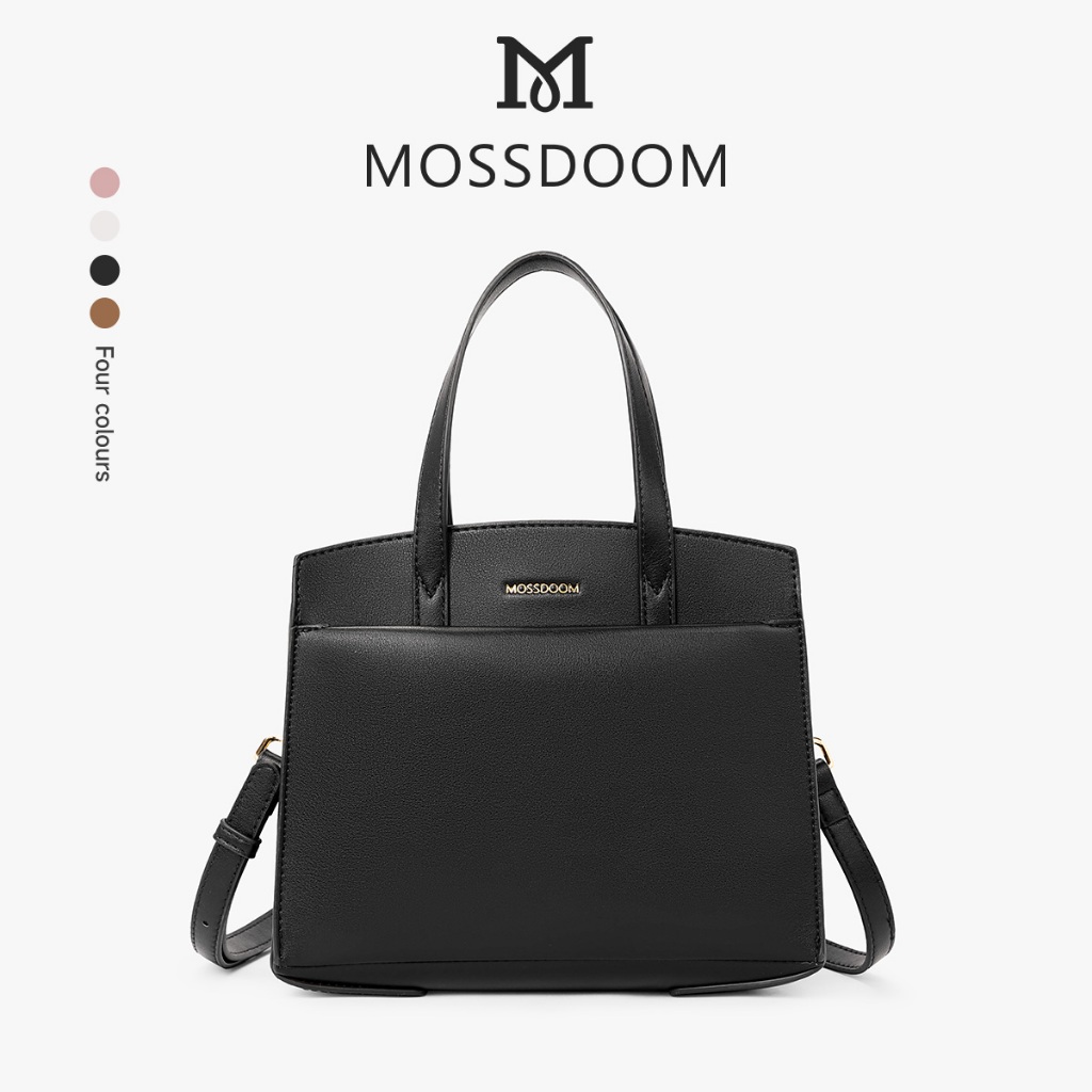 MOSSDOOM Vaggy Bag ハンドバッグ シンプルデザイン PUレザー 小型 MOSSDOOM