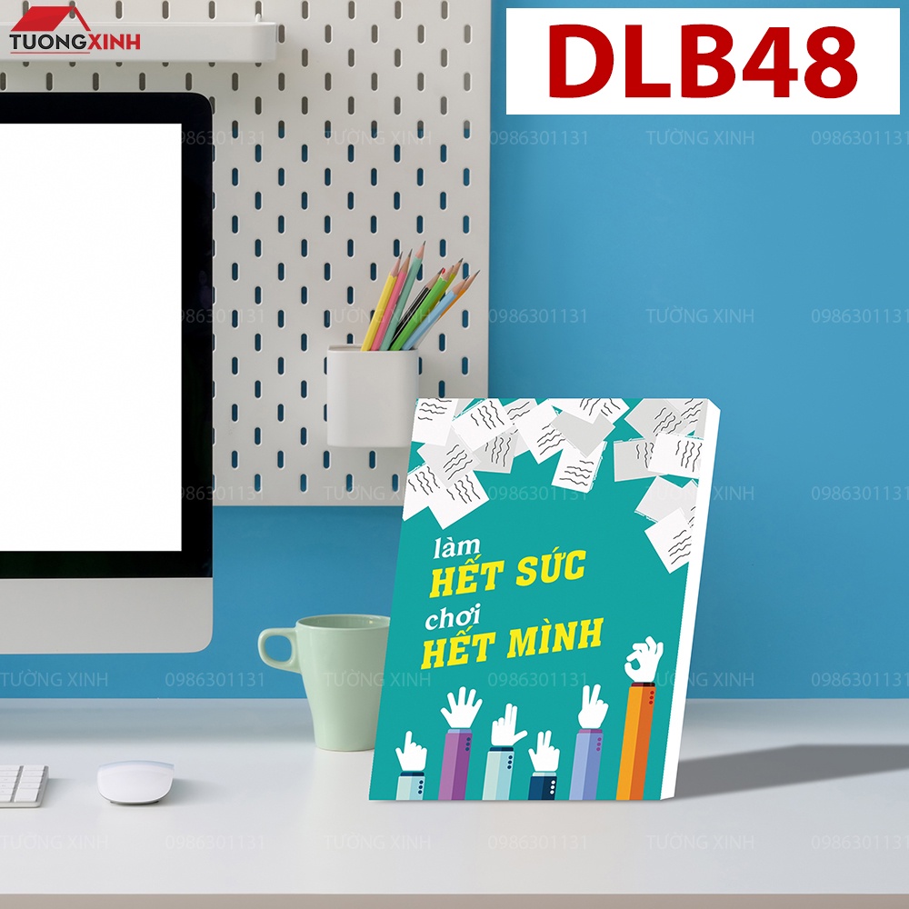 フォトフレーム DLB48 やる気を起こさせるスローガン TUONG XINH