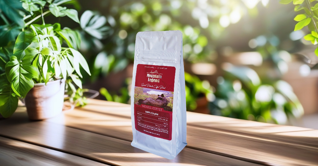 マウンテンレジェンド アラビカ コピルアク（ジャコウネココーヒー）豆 250g