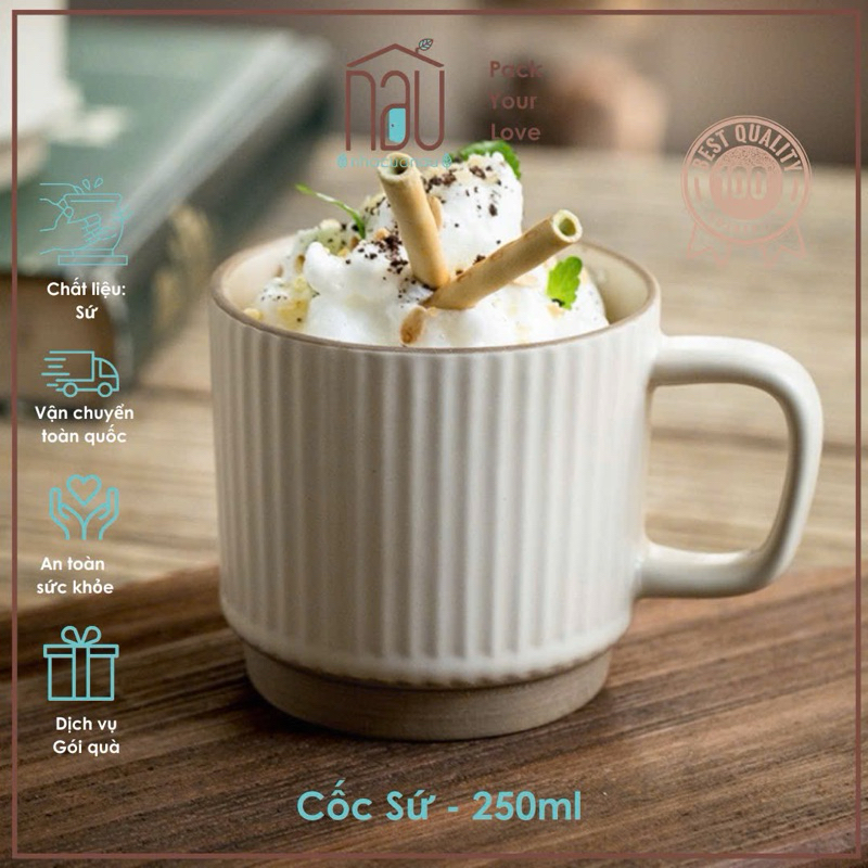 無印良品 マカロン ストライプ セラミックマグカップ 保温 250ml