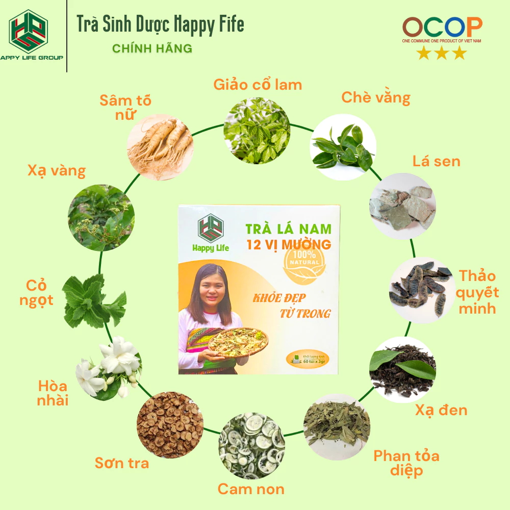 ムオン族の12種ハーブ茶 HappyLife - 体重管理、デトックス、二日酔い対策、肝機能サポート、美肌へ