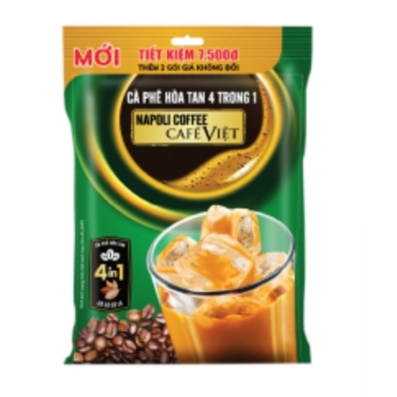 ナボリ ベトナム 4in1コーヒー バニラ風味 18袋x2.9g ナボリ
