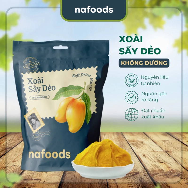 NAFOODS 無加糖ソフトドライマンゴー 100g