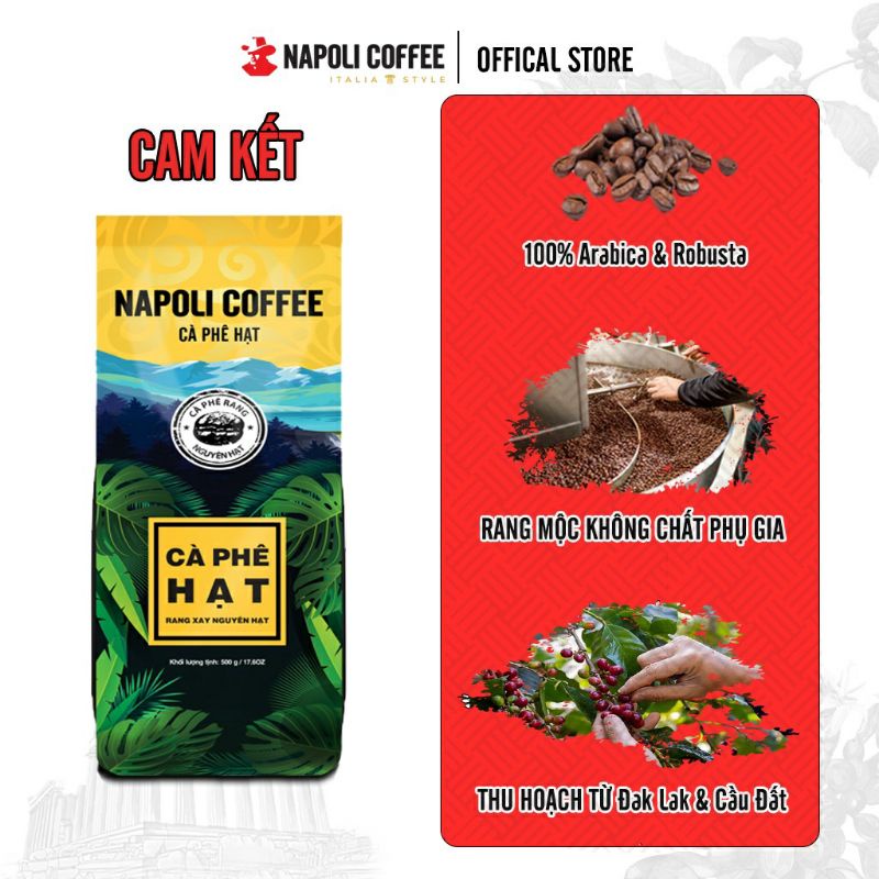 Napoli コーヒー コーヒー豆 ベトナム産 深煎り 500g ナポリコーヒー