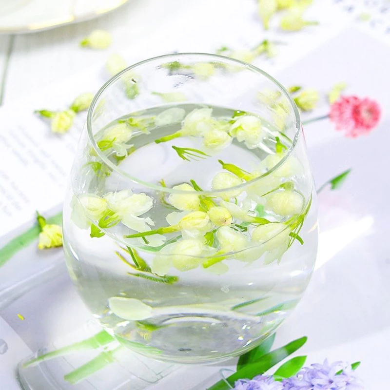 天然ジャスミン茶（乾燥全粒）250g - 減量、美肌、安眠をサポート