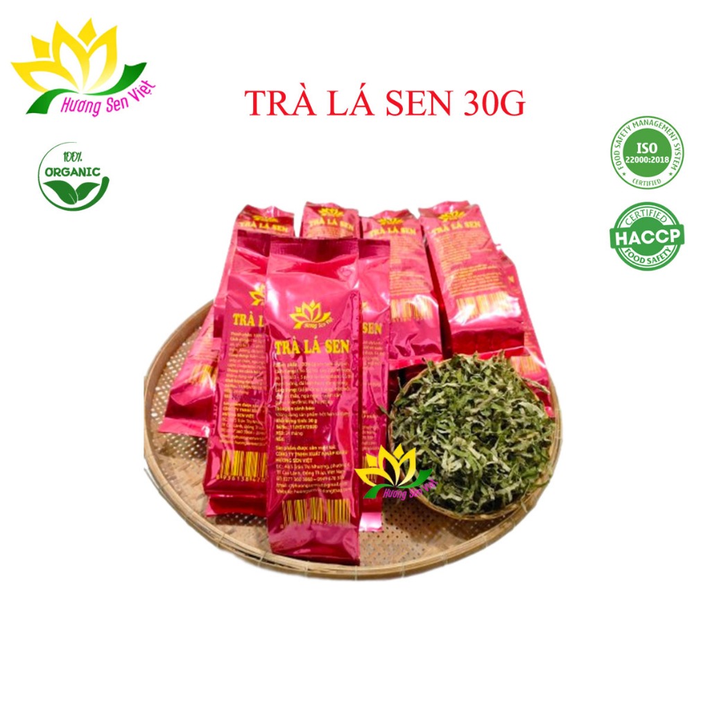 HƯƠNG SEN VIỆT ナチュラルハーブティー 蓮の葉茶 無添加ティーバッグ 30g HƯƠNG SEN VIỆT