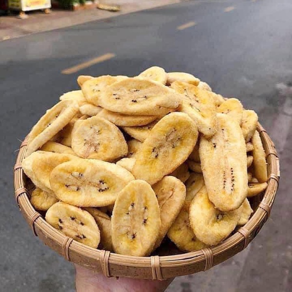 ナチュラルスナック ホワイトバナナチップス サクサク食感 輸出品 500g