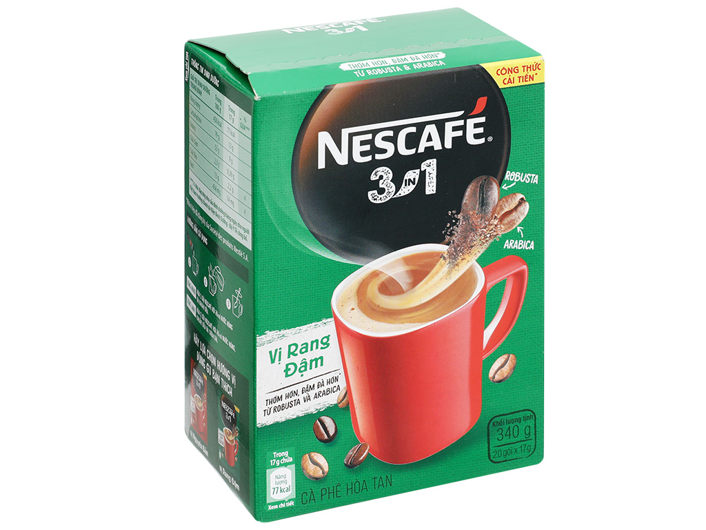 ネスカフェ ストロングコーヒー 3in1(インスタントコーヒー、砂糖、ミルク) インスタント
