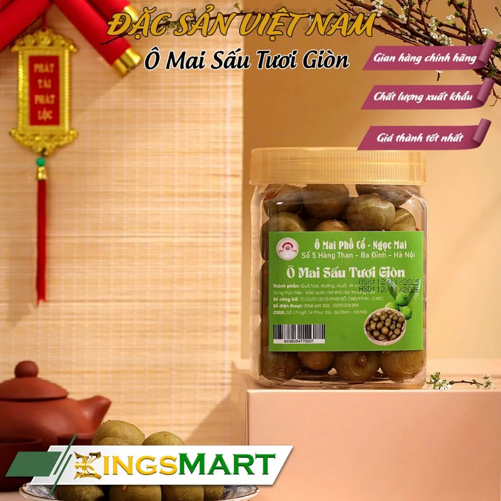 ハノイ旧市街の味 NGỌC MAI特製 生サウのカリカリオマイ 500g