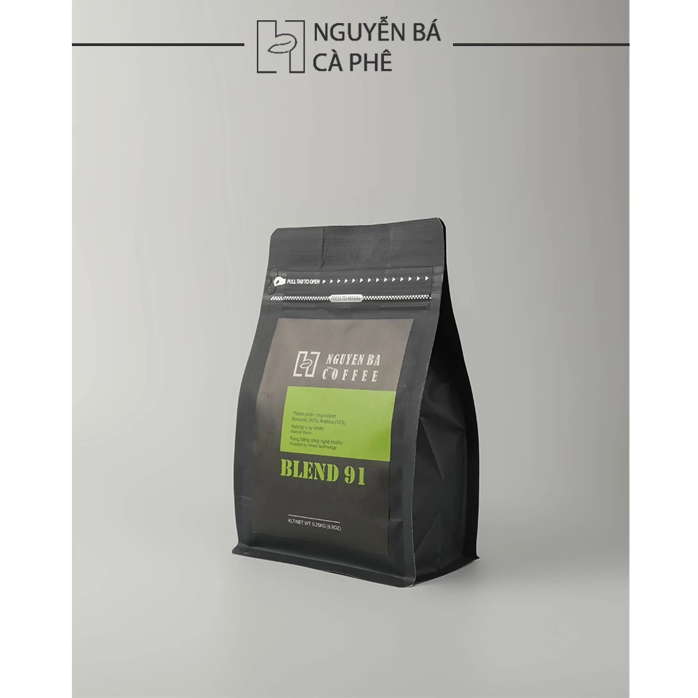 グエンバーコーヒー BLEND 91 フィン式挽きコーヒー（250g）- ほろ苦く甘い後味、豊かな香り