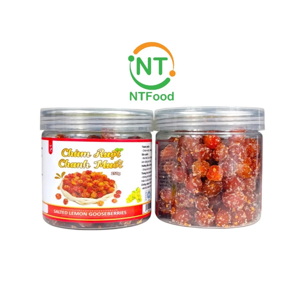 ニャットティンフード NTFood 塩レモン風味チャムルオット (スターグーズベリー) 250g