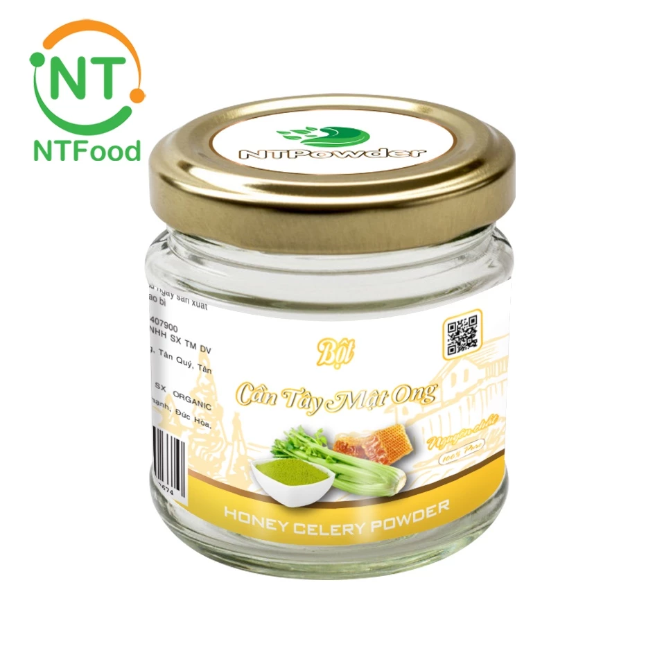 ヤットティンフード NTPowder フリーズドライ セロリ＆はちみつパウダー 60g