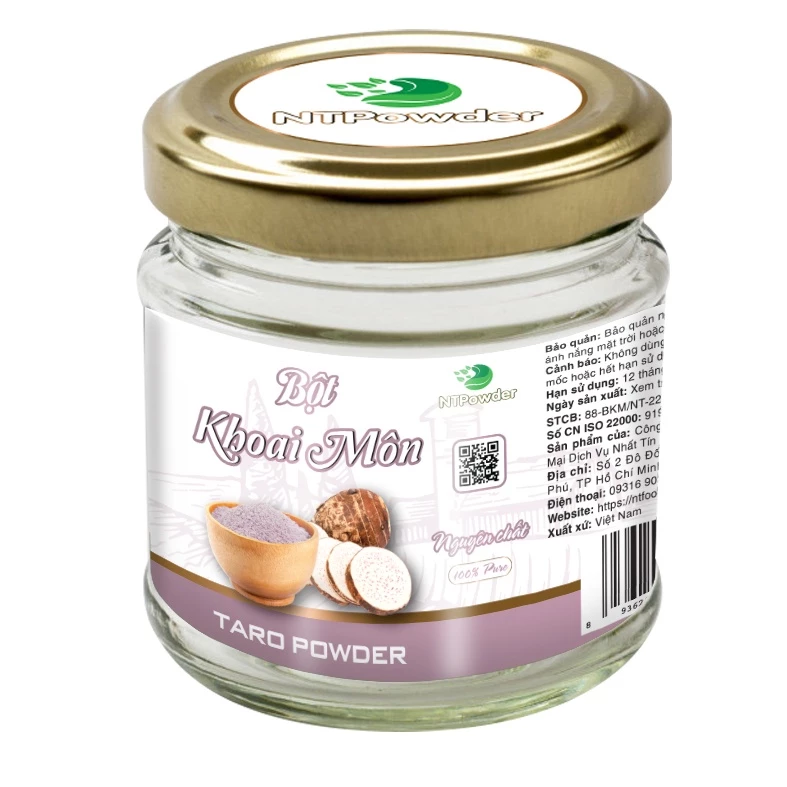 Nhất Tín Food NTPowder フリーズドライタロイモパウダー 60g