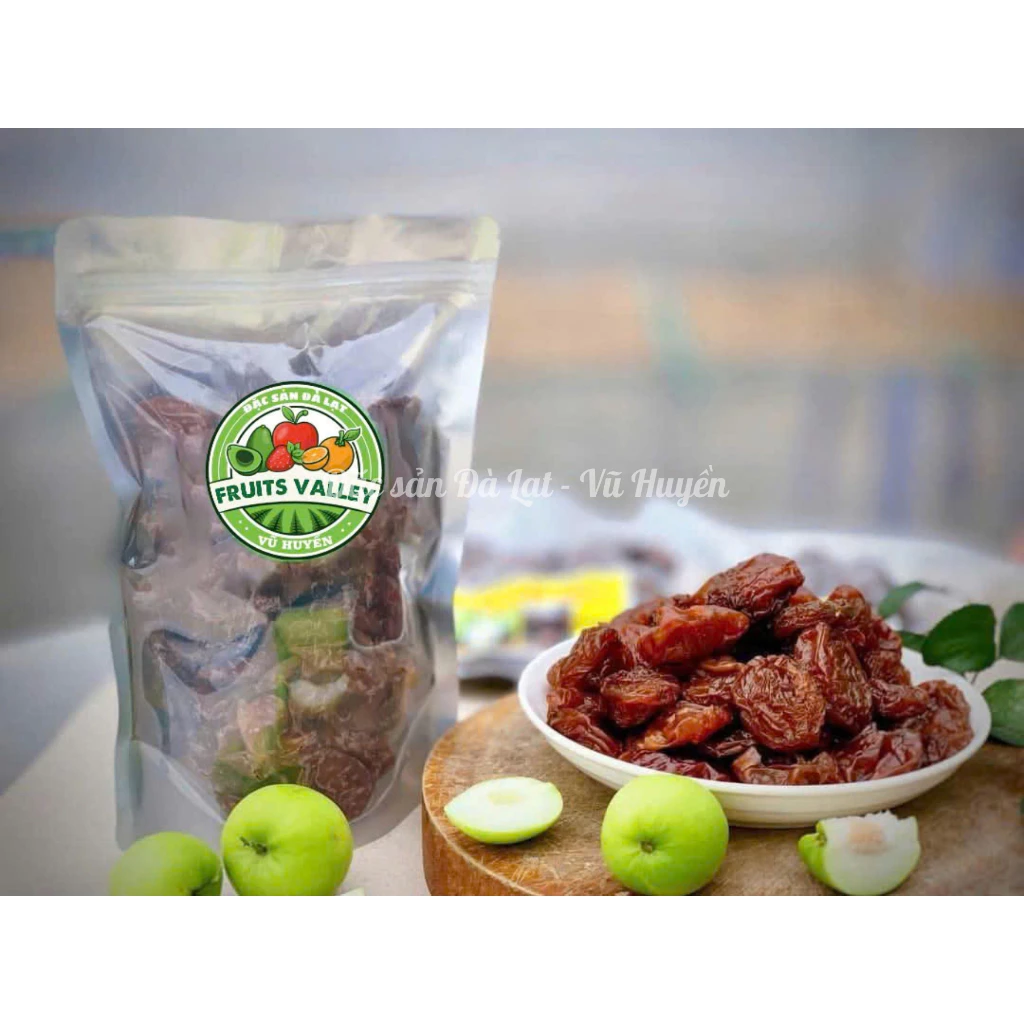 【無糖】ニントゥアン産 青りんごドライフルーツ 500g（天然の甘酸っぱさ、もちもち食感）