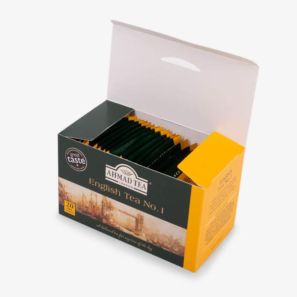 紅茶 English No.1 ティーバッグ 20袋(40g) Ahmad Natural Benefit