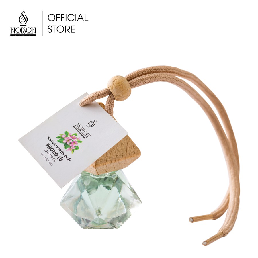NOISON エッセンシャルシリーズ ゼラニウム精油 吊り下げ芳香タイプ 8ml NOISON
