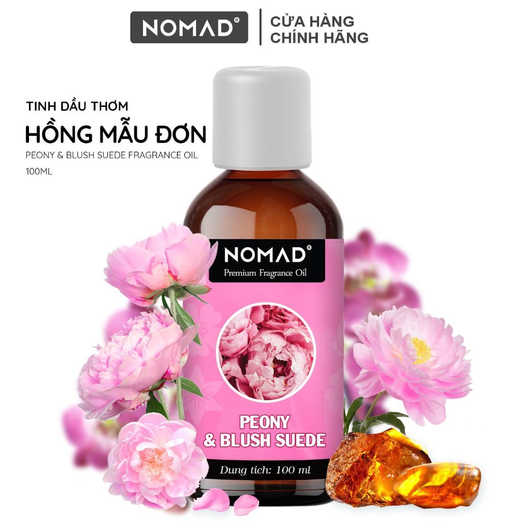 ノマド ペオニー アンド ブラッシュスエード ルームフレグランス 女性的な香り 30ml Nomad