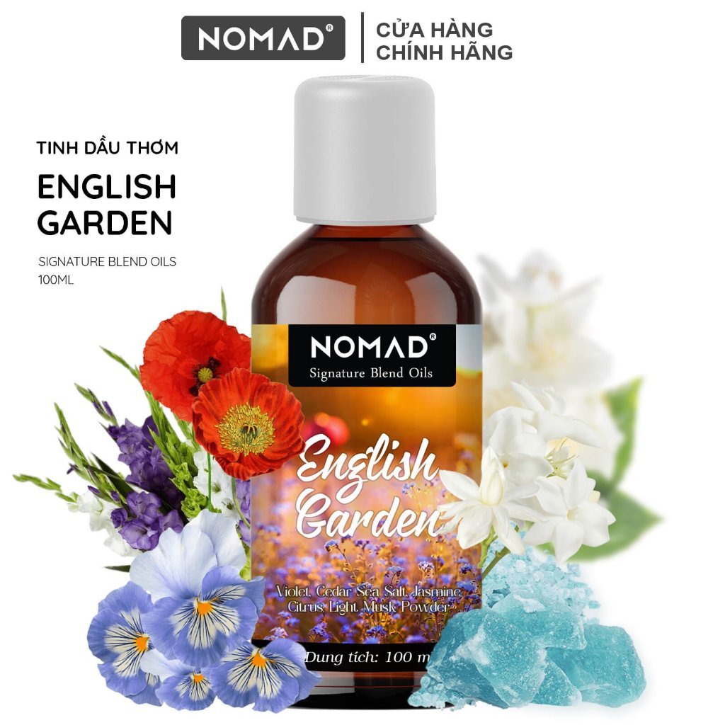 Nomad シグネチャー イングリッシュガーデン アロマオイル フレッシュフローラル 10ml ノマッド