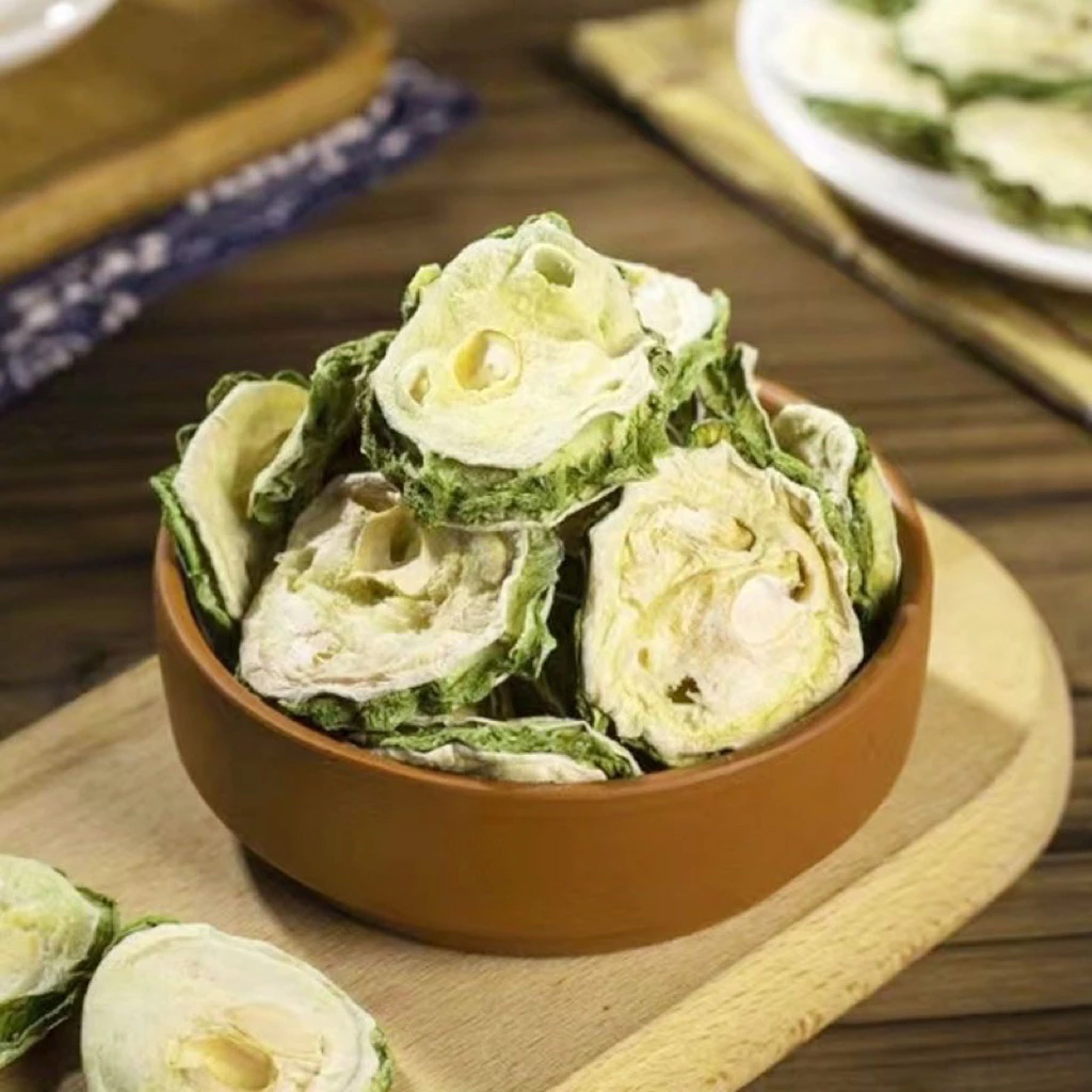 西北地方産 無添加 乾燥ゴーヤスライス 250g（健康茶用 ジップ袋入り）