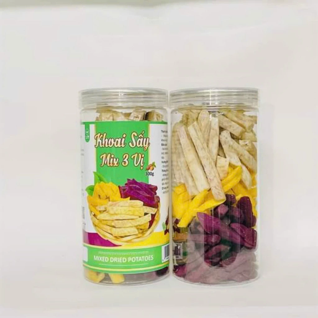 NTフード 彩りカリカリ芋スティックミックス 300g - ニャットティンフード