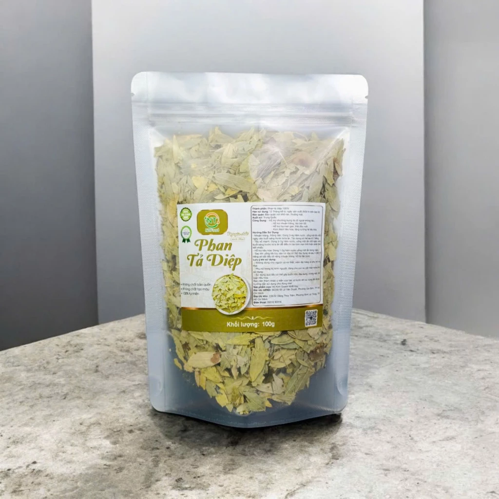 NTFood 乾燥センナ葉 100g ジップ袋 - 便秘解消・デトックス・消化サポート - 自然派ハーブティー