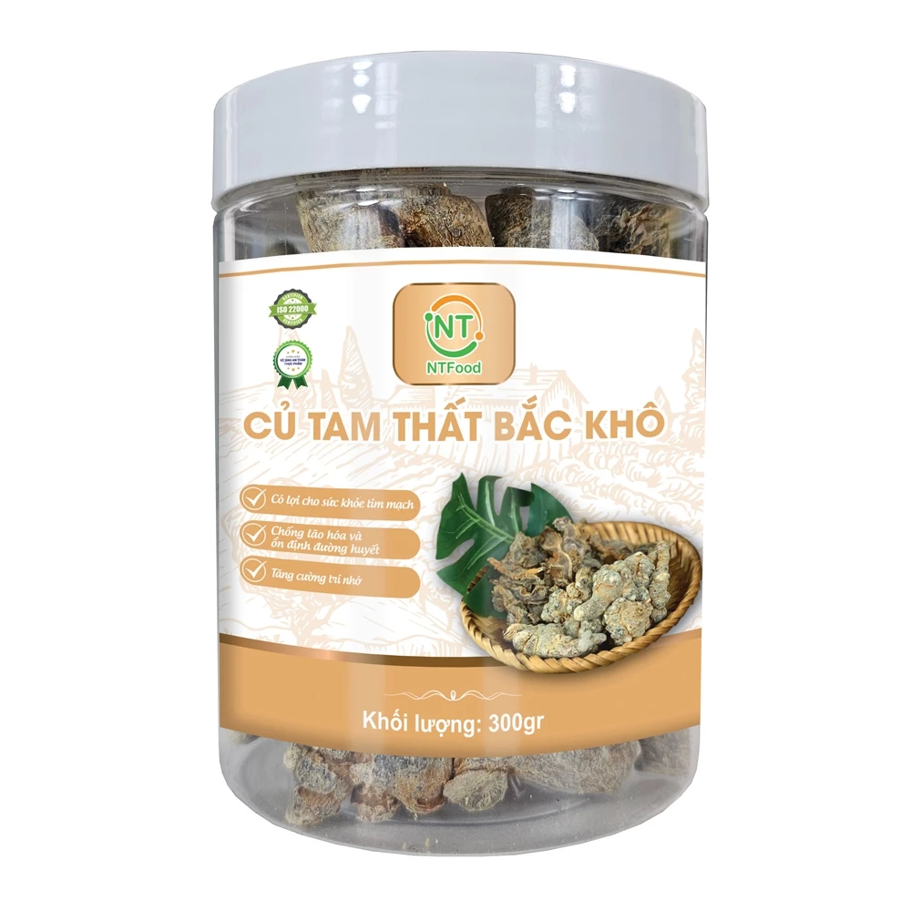 NTFood ニャットティンフード 北部タムタット根 200g瓶入り - 希少な高山ハーブ