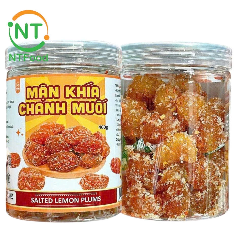 NTFood/ニャット・ティン・フード スライスプラムの塩レモン漬け 400g