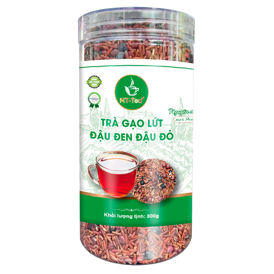 NTフード 健康美茶：焙煎玄米・黒豆・小豆ブレンド 800g